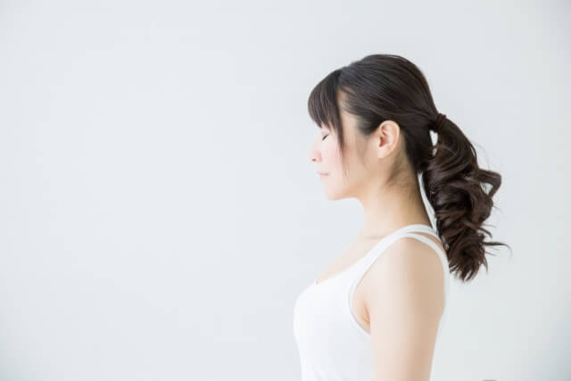 美肌を目指す女性