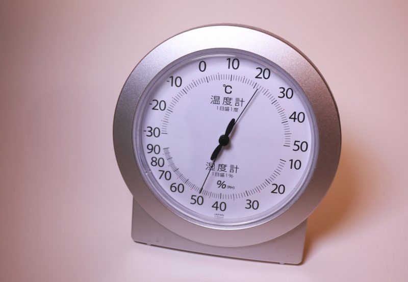 温度計と湿度計