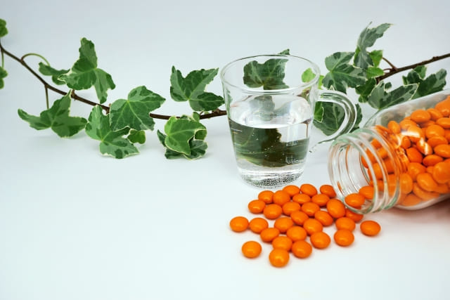 紫外線対策のサプリメントの錠剤