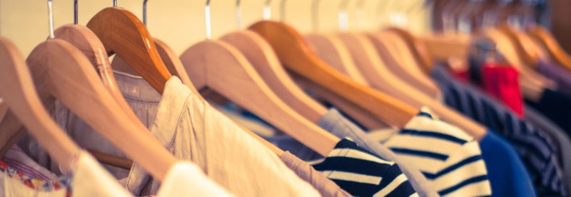 ポリエステル素材でできた服