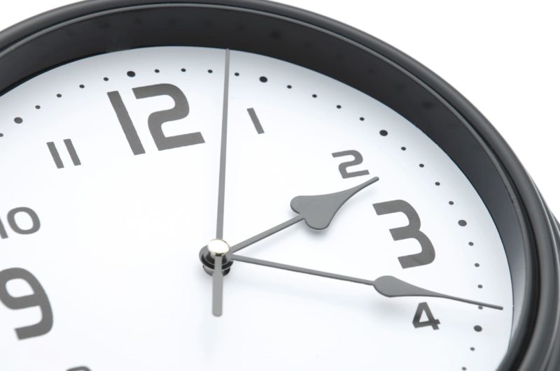 紫外線を対策するべき時間帯