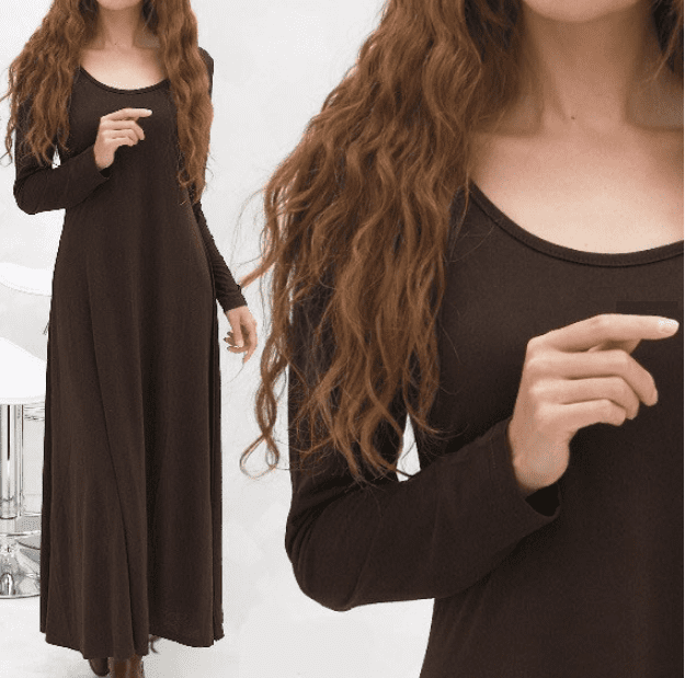 honey on days・UVカットマキシ丈ワンピースの商品画像