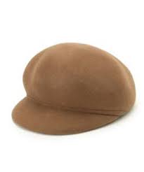 キャスケット型帽子の画像
