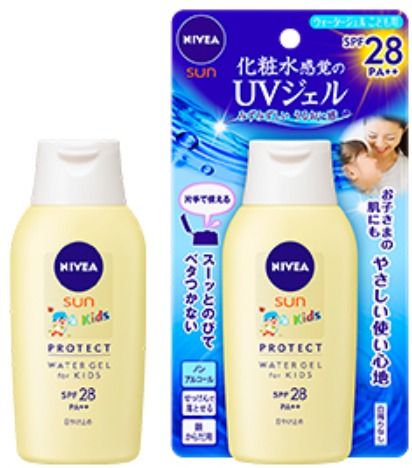 花王　ニベアサン プロテクトウォータージェル こども用 SPF28の商品画像