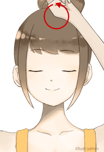 頭皮マッサージ３