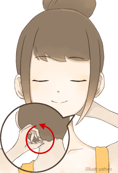 頭皮マッサージ４