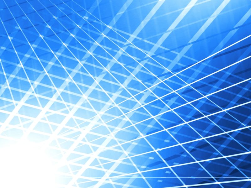 規則正しい配列のレーザ光線