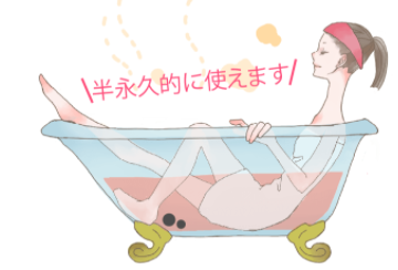 肌断食の湯　入浴