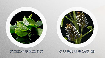 美肌に導く成分に使用する