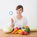 野菜を並べて「正解」と結論づけた女性